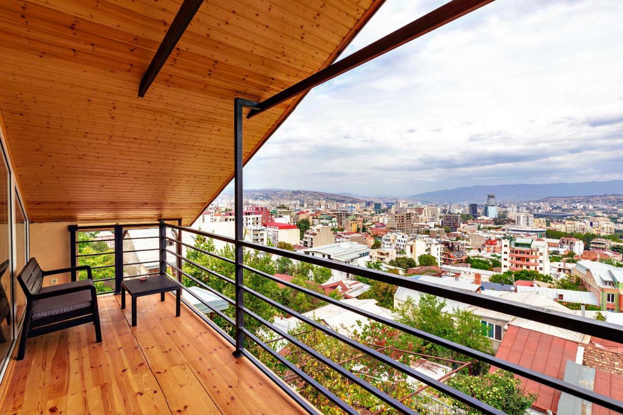 Panorama Stairway Hotell Tbilisi Eksteriør bilde